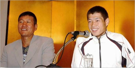千里馬啓徳会長と長谷川穂積