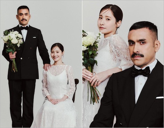 デニス植野行雄と妻・比嘉梨乃