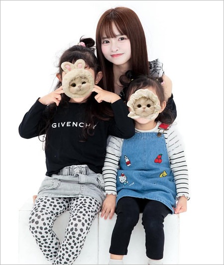 藤咲凪と子供の画像