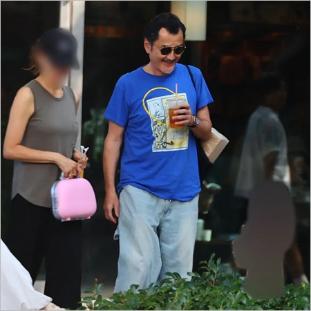 吉田鋼太郎と子供の画像