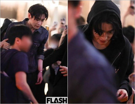 ENHYPENソンフン・ジェイクが来日時の画像