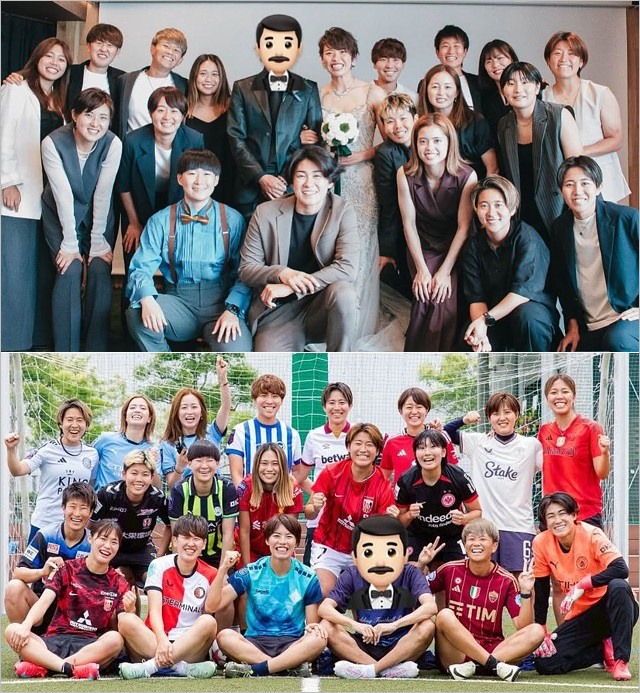 熊谷紗希と結婚相手の旦那、なでしこジャパンのメンバー画像