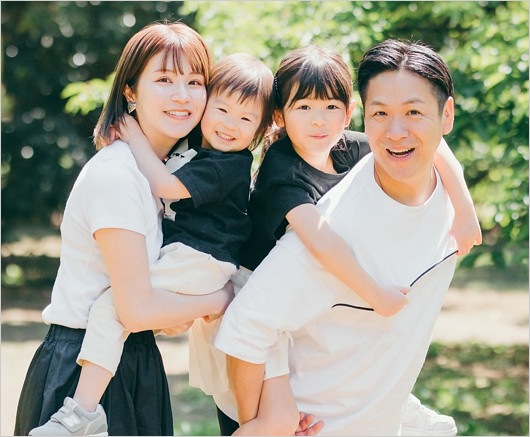 はんにゃ.川島章良と元妻・川島菜月と子供たち