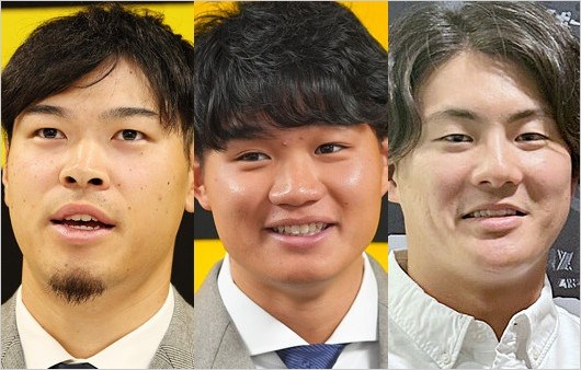 阪神タイガース佐藤輝明・森下翔太・前川右京選手