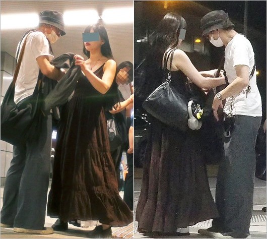 フライデー撮影の村上信五と彼女の2ショット画像