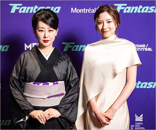 東村アキコ&永野芽郁『ファンタジア国際映画祭』出席時の画像