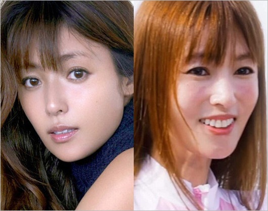 深田恭子の5年前と現在の顔比較