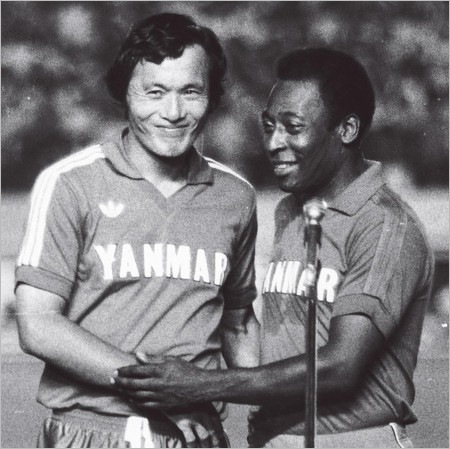 釜本邦茂とペレ