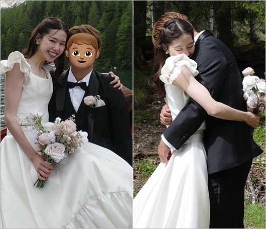 佐野海舟とモデル妻・木下桜のウェディングフォト