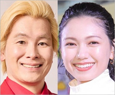 カズレーザーと妻・二階堂ふみ