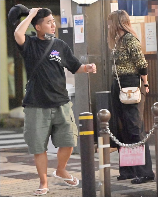 四千頭身・後藤拓実と新恋人のデート画像(フライデー撮影)