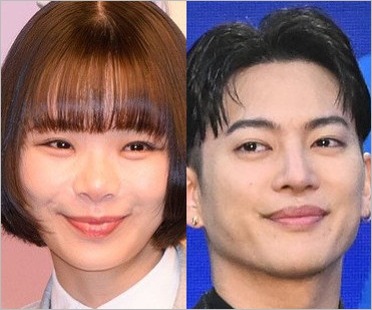 趣里とBE:FIRST三山凌輝