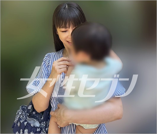 船越英一郎の妻・松下萌子と子供