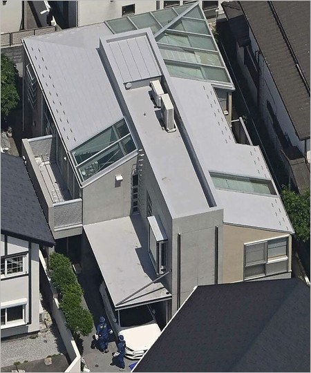 市川猿之助の自宅外観(東京・目黒区)