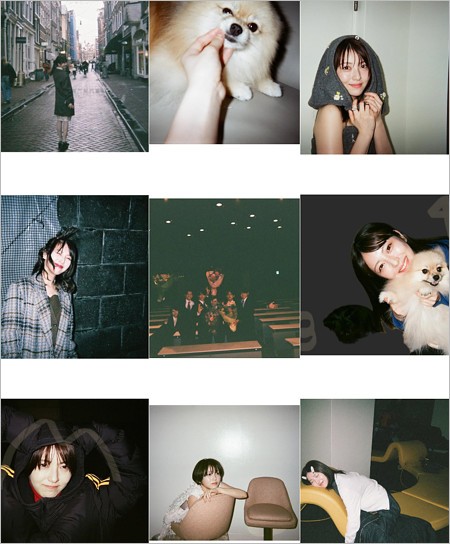 浜辺美波のインスタグラム投稿画像