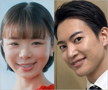 趣里とBE:FIRST三山凌輝