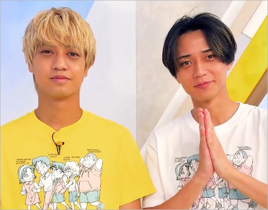 ZIP!出演の高橋海人と永瀬廉