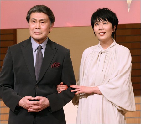 松本白鸚と娘の松たか子