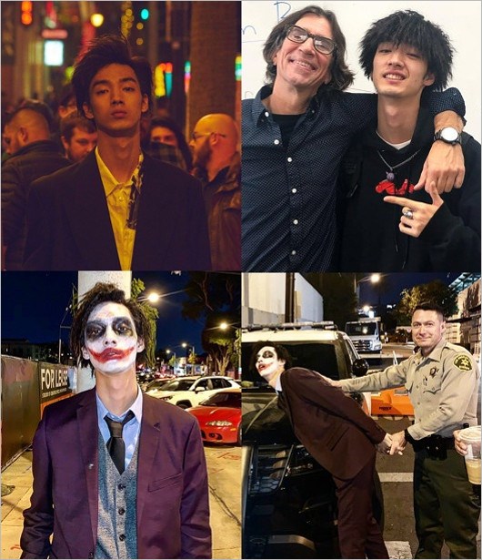 清水尋也がアメリカ・ロサンゼルス留学中の画像