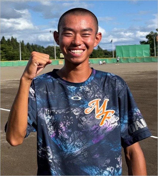 柳葉敏郎の息子・柳葉一路（盛岡大学附属高校キャプテン）