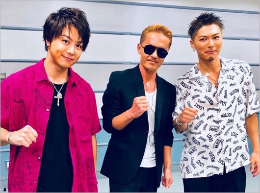 EXILE TAKAHIRO・SHOKICHIとニセATSUSHI(RYO)