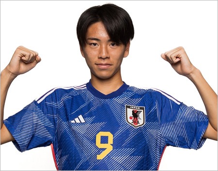 サッカー日本代表・道脇豊選手(今森茉耶の元彼氏)