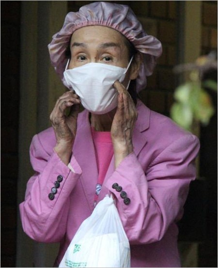 林家パー子が家に帰宅時の画像