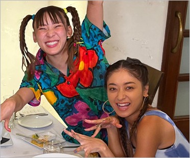 フワちゃんとみちょぱ