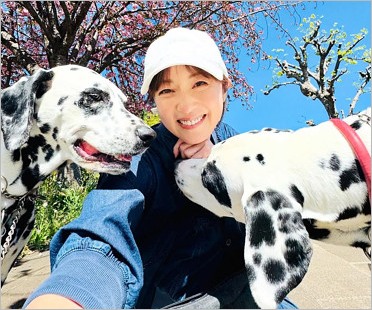 高岡早紀と愛犬