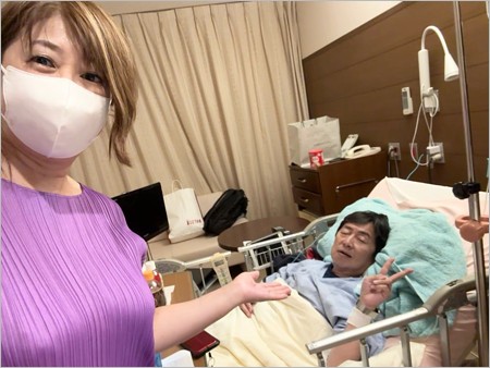 笠井信輔アナと妻・茅原ますみ