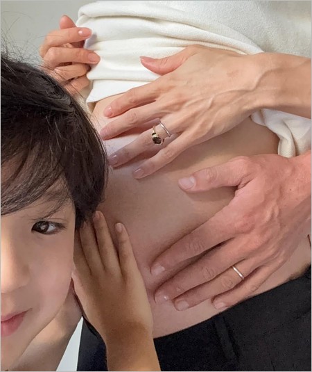 黒田エイミと長男