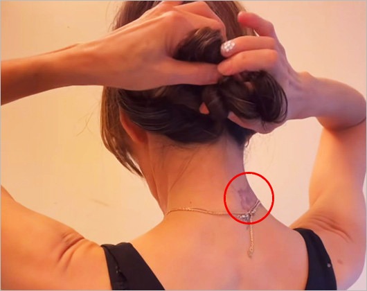 工藤静香の花柄タトゥー