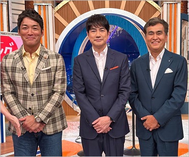 モーニングショー出演の長嶋一茂・羽鳥慎一・石原良純