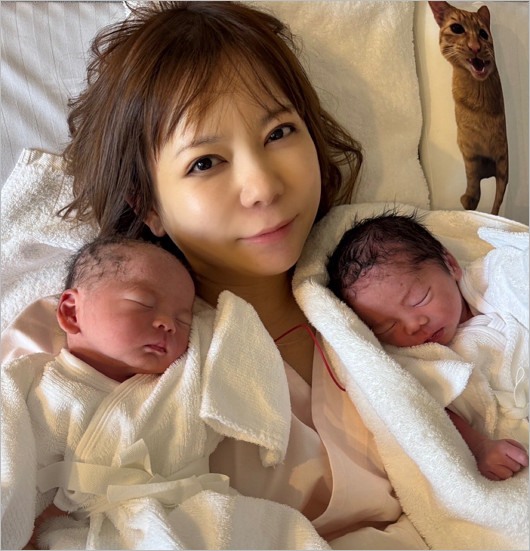 中川翔子と出産した双子の赤ちゃん(性別は男の子)