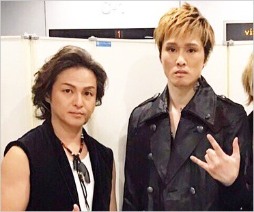 SIAM SHADEのギターDAITAとボーカル栄喜