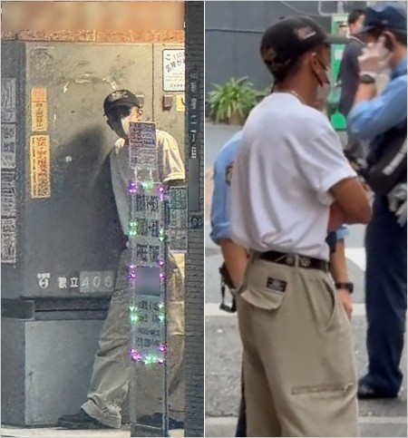 Aぇ! group草間リチャード敬太が逮捕前に警察の事情聴取受ける姿