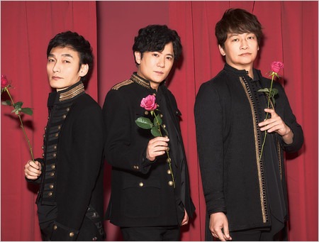 新しい地図の草彅剛、稲垣吾郎、香取慎吾