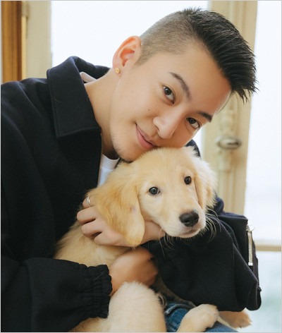 BE:FIRST三山凌輝と愛犬もんくん