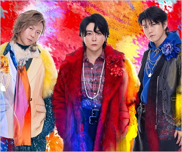 Mrs. GREEN APPLEのボーカル＆ギター・大森元貴(29)、ギター・若井滉斗(29)、キーボード・藤澤涼架