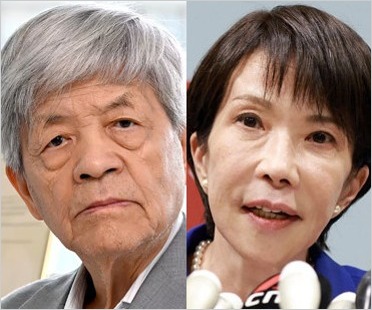 田原総一朗と高市早苗総裁