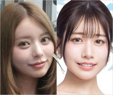 高橋藍の本命彼女uka.（インフルエンサー）と浮気相手・河北彩伽（セクシー女優）