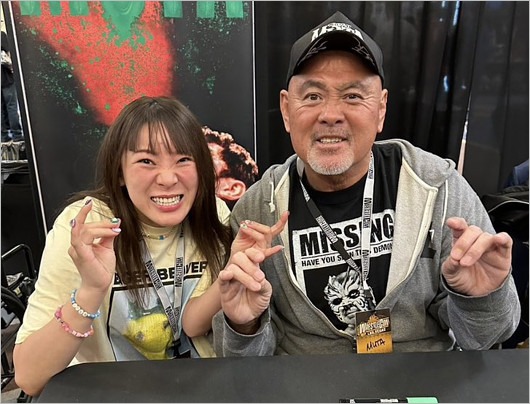 フワちゃんと元プロレスラー武藤敬司