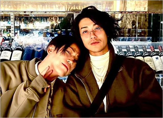 亀梨和也と赤西仁の2ショット