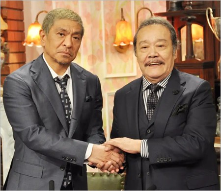 探偵ナイトスクープ局長の松本人志&西田敏行