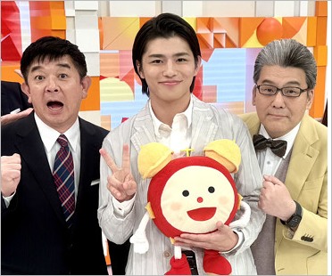 めざましテレビ出演の篠塚大輝