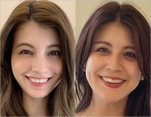 マギーと九里聖莉奈の顔比較