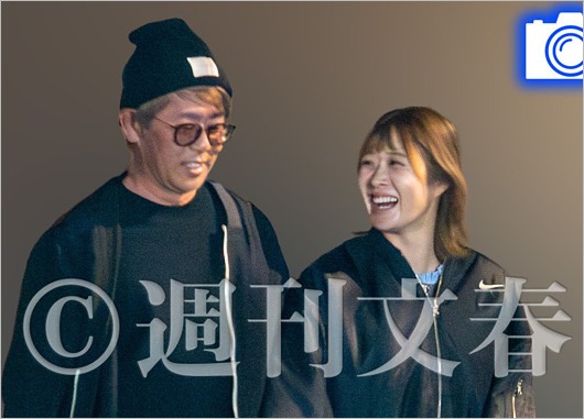 石井忍コーチと都玲華選手の2ショット