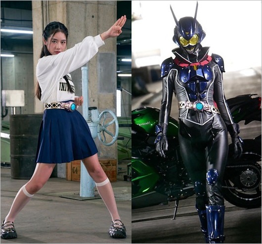 仮面ライダーアインズ・三日月ナユタ(藤岡弘の次女・天翔天音)