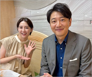 宮司愛海アナと青井実アナ