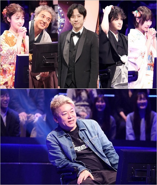 クイズ＄ミリオネア出演のホリエモン・橋本環奈・ムロツヨシ・二宮和也・菊池風磨・あのちゃん